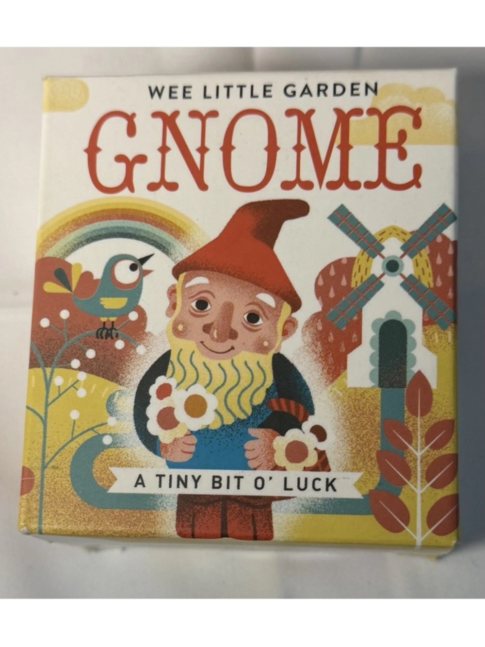Wee Little Garden Gnome Decorative Box - Multicolor